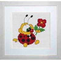 Cross Stitch Kits Luca-S B062 Ladybug