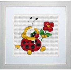 Cross Stitch Kits Luca-S B062 Ladybug