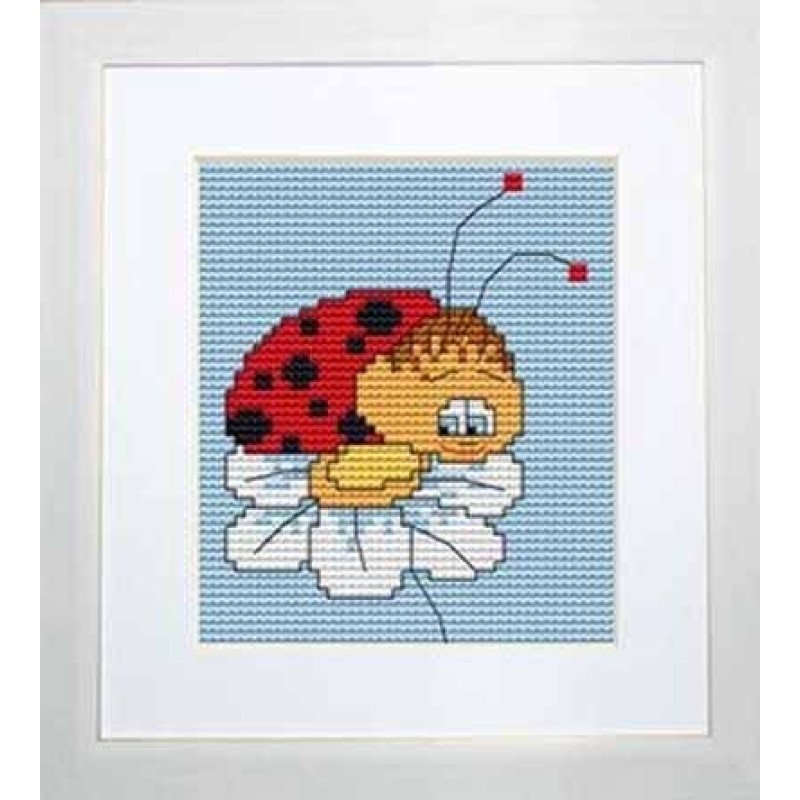 Cross Stitch Kits Luca-S B064 Ladybug