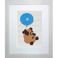 Cross Stitch Kits Luca-S B078 Winnie the Pooh