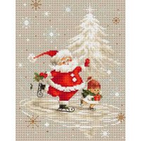 Cross Stitch Kits Luca-S B1118 Santa Claus (discontinued)