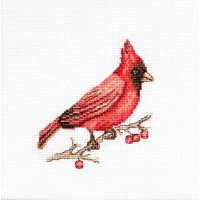 Cross Stitch Kits Luca-S B1156 Cardinal 