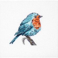 Набір для вишивання хрестиком Luca-S B1167 Синя пташка