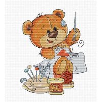Cross Stitch Kits Luca-S B1180 Teddy bear