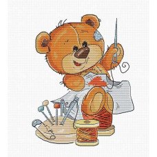 Cross Stitch Kits Luca-S B1180 Teddy bear