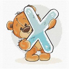Cross Stitch Kits Luca-S B1225 Letter X