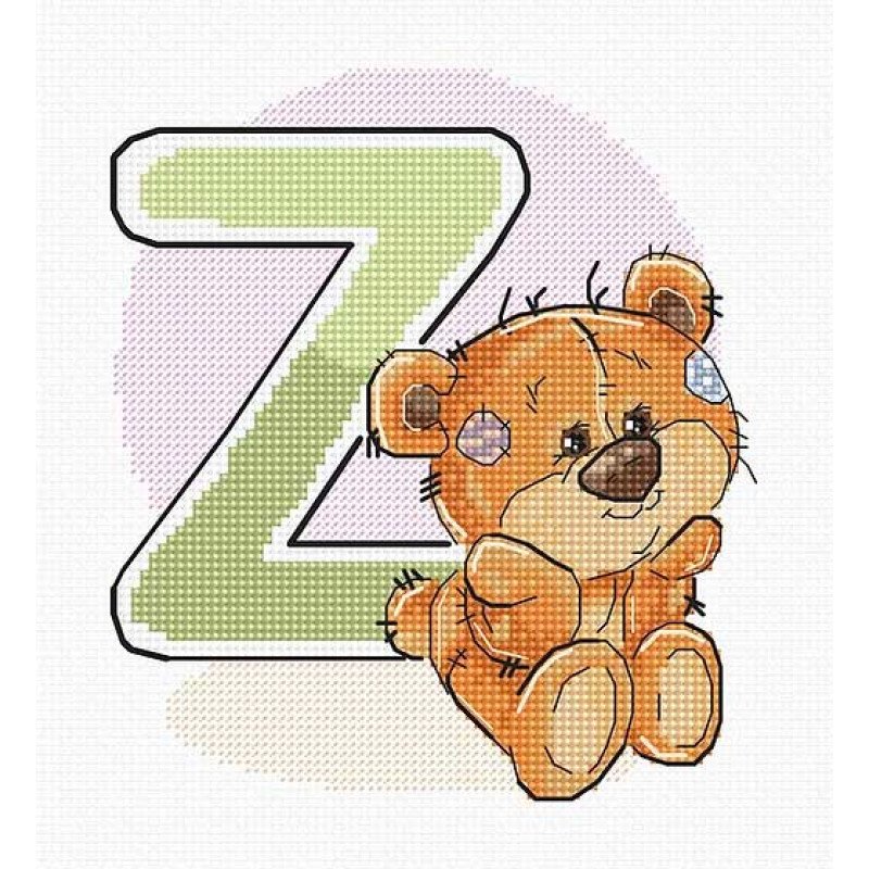Cross Stitch Kits Luca-S B1227 Letter Z