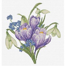 Cross Stitch Kits Luca-S B1404 Spring flowers