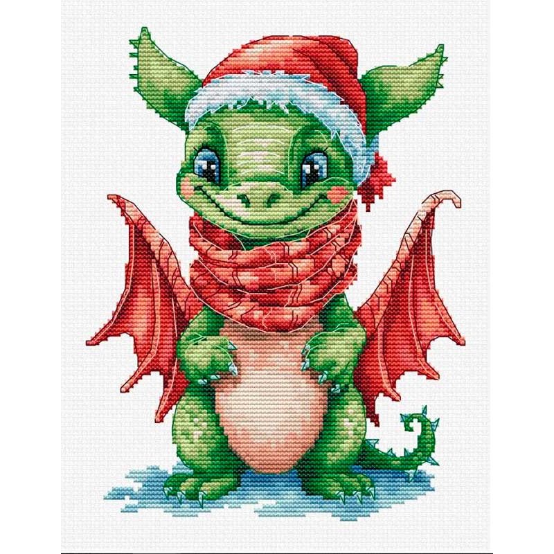 Cross Stitch Kits Luca-S B1406 Happy dragon