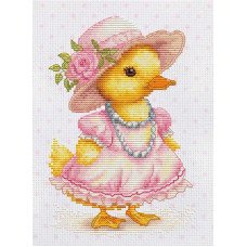 Cross Stitch Kits Luca-S B1415 Flirty duckling