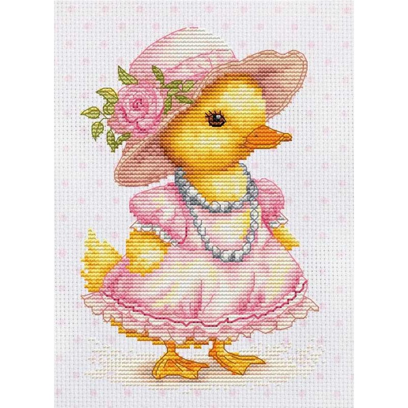 Cross Stitch Kits Luca-S B1415 Flirty duckling