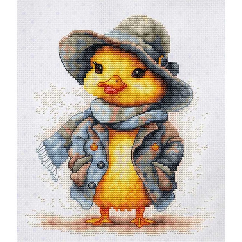 Cross Stitch Kits Luca-S B1416 Detective duck