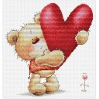 Cross Stitch Kits Luca-S B1422 Big Heart