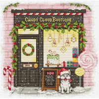 Набір для вишивки хрестиком Luca-S B1447 "Бутік Candy Cloud"