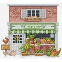 Cross Stitch Kits Luca-S B1448 Farm Shop