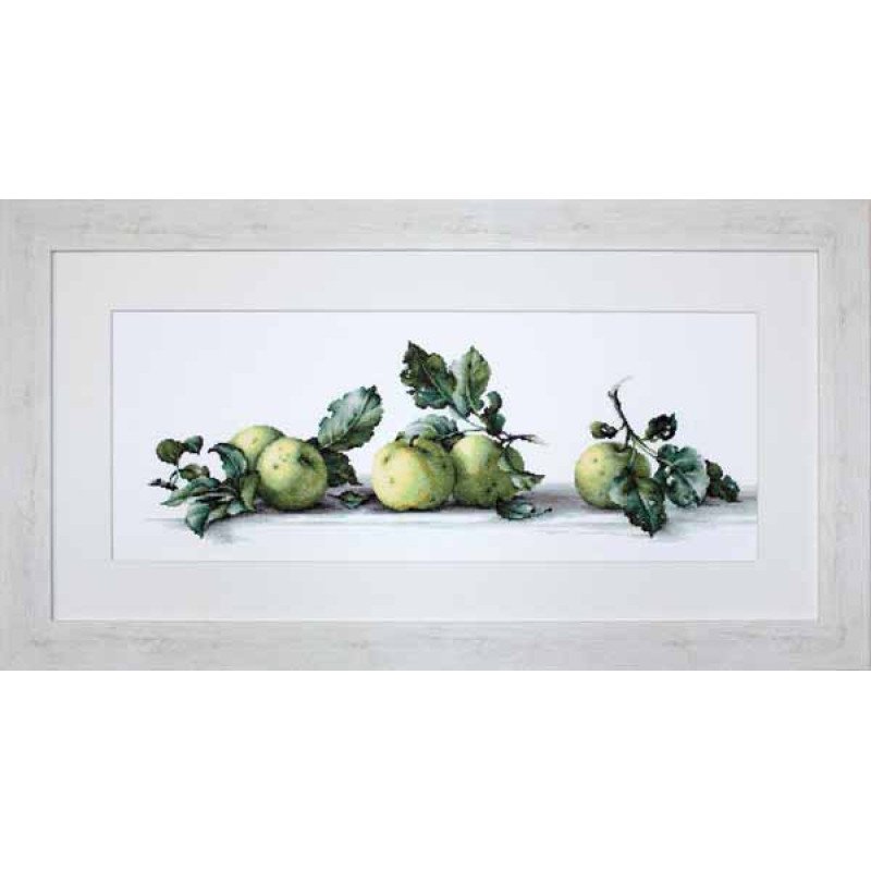 Набір для вишивання хрестиком Luca-S B2259 Натюрморт з яблуками