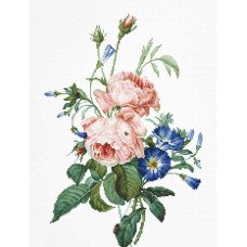 Cross Stitch Kits Luca-S B2351 Bouquet with Roses 