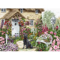 Cross Stitch Kits Luca-S B2377 Cottage garden