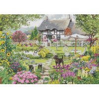 Cross Stitch Kits Luca-S B2412 Cottage garden