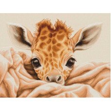 Набір для вишивання хрестиком Luca-S B2425 Дитинча жирафа