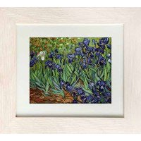Cross Stitch Kits Luca-S B444 Irises by Van Gogh painting