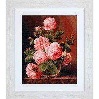 Tapestry Kits (Petit Point) Luca-S G488 Vase with roses