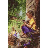 Tapestry Kits (Petit Point) Luca-S G544 On the terrace (discontinued)