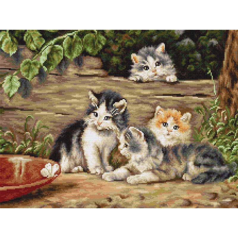 Tapestry Kits (Petit Point) Luca-S G556 Cats