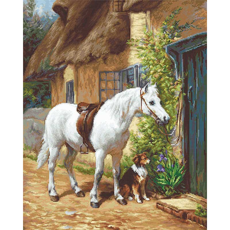 Tapestry Kits (Petit Point) Luca-S G572 By the Cottage