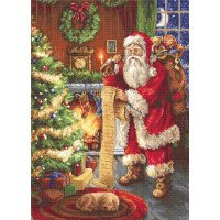 Tapestry Kits (Petit Point) Luca-S G578 Santa Claus