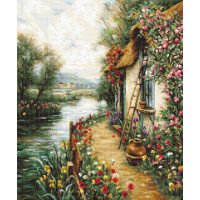 Tapestry Kits (Petit Point) Luca-S G581 Along the Rive