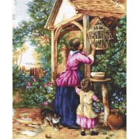 Tapestry Kits (Petit Point) Luca-S G583 The Bird Cage 