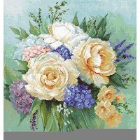 Tapestry Kits (Petit Point) Luca-S G600 Flower bouquet