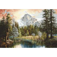 Cross Stitch Kits Luca-S B604 The greatness of nature
