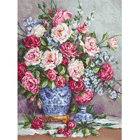 Tapestry Kits (Petit Point) Luca-S G605 Her Majesty - Roses