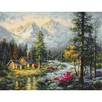 Tapestry Kits (Petit Point) Luca-S G610 Chalet