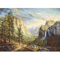 Tapestry Kits (Petit Point) Luca-S G612 Travel to the mountains