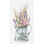 Cross Stitch Kits Luca-S B7008 Bouquet with lavender