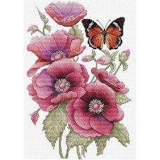 Cross Stitch Kits Luca-S B7037 The aroma of anemones