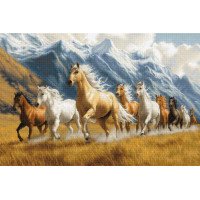 Cross Stitch Kits Luca-S B704 Free spirit