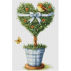 Cross Stitch Kits Luca-S B7051 Tree of Love