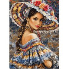 Cross Stitch Kits Luca-S B706 Mexican festival