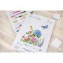 Cross Stitch Kits Luca-S BA2360 Summer flowers and butterflies