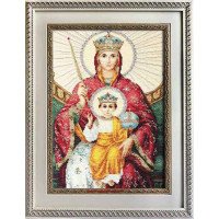 Набір для вишивання хрестиком Luca-S BR113 Ікона Божої Матері Державної (знято з виробництва)