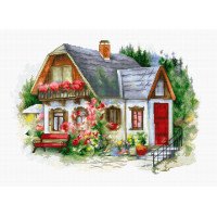 Cross Stitch Kits Luca-S BU4005 Beautiful Country House