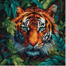 Набор для вышивки крестом Luca-S BU5048 Тигр джунглей