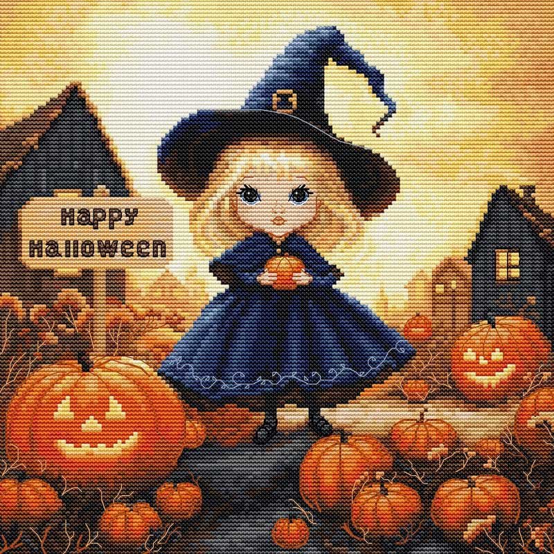 Cross Stitch Kits Luca-S BU5069 Happy Halloween
