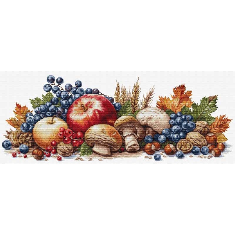 Cross Stitch Kits Luca-S BU5071 Autumn harvest