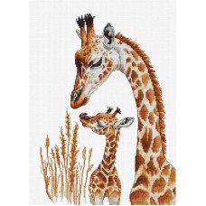 Cross Stitch Kits Luca-S BU5072 A meeting with the sun