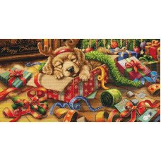 Cross Stitch Kits Luca-S BU5079 Santa's Little Troublemaker